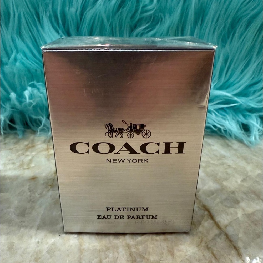 COACH Men's Platinum Eau de Parfum, 2.0-oz. New & Sealed